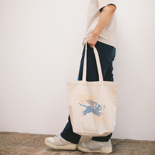 Tiger Logo Tote Bag